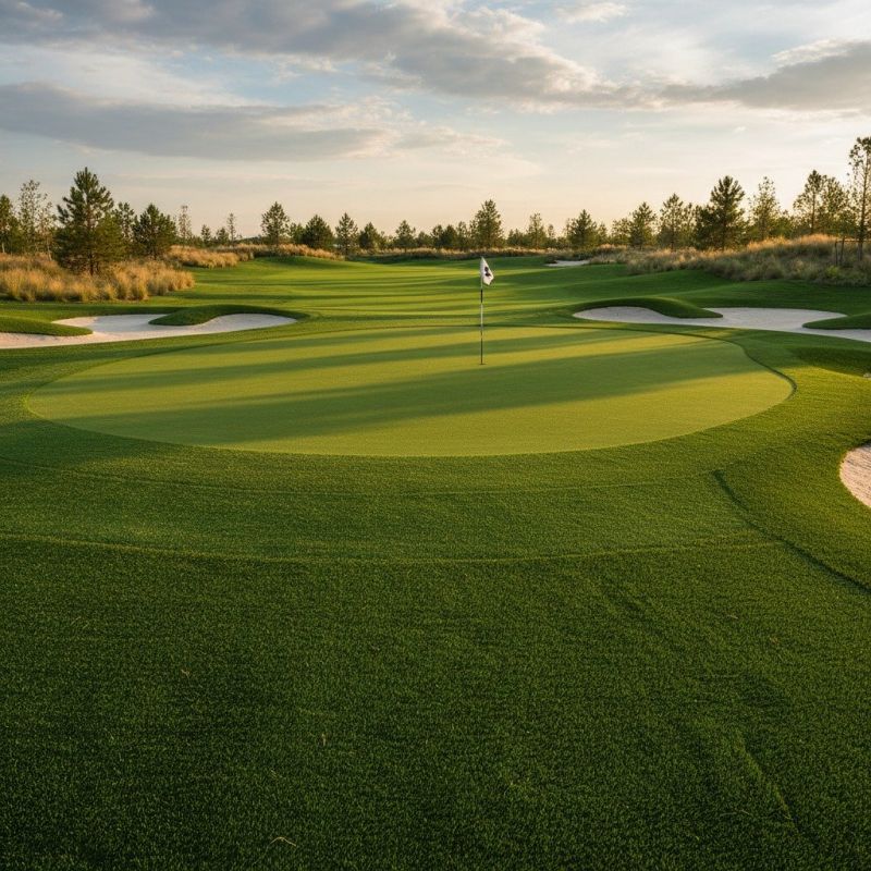 Golf Course Turf Installation detail