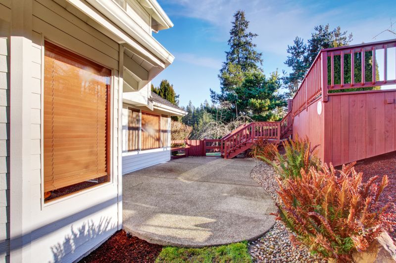 Patio and Deck Areas