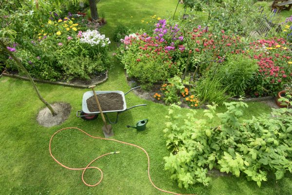 Flower Bed Construction in Glendale