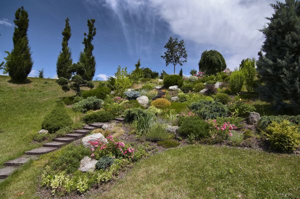 Steep Terrain Landscaping in Glendale