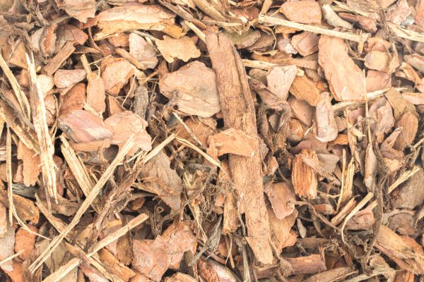 Bark Mulch Installation in Glendale